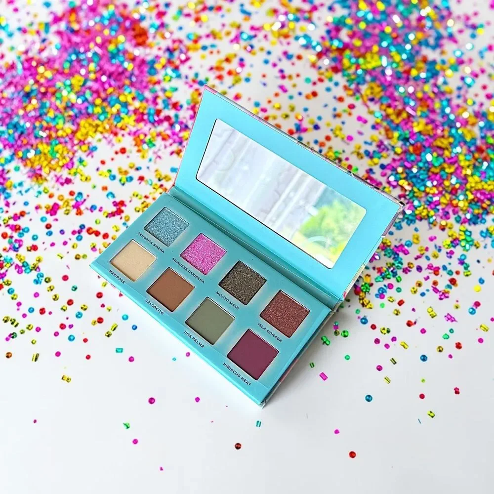 ALAMAR COSMETICS Princesa del Caribe Pressed Pigment Palette Full Size 8 g NIB
